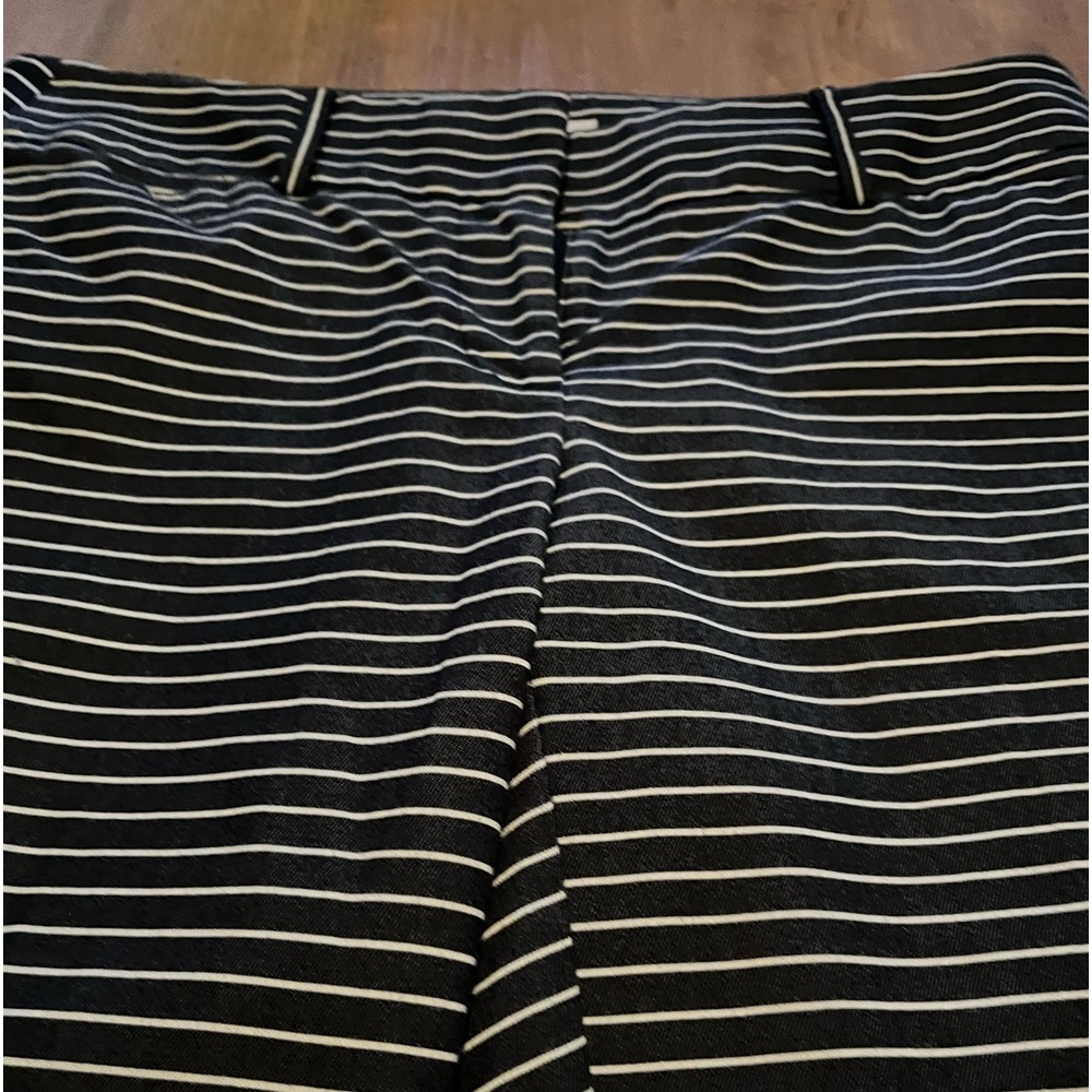 Loft Marissa Riviera Chambray Striped Pants - Picture 5 of 7